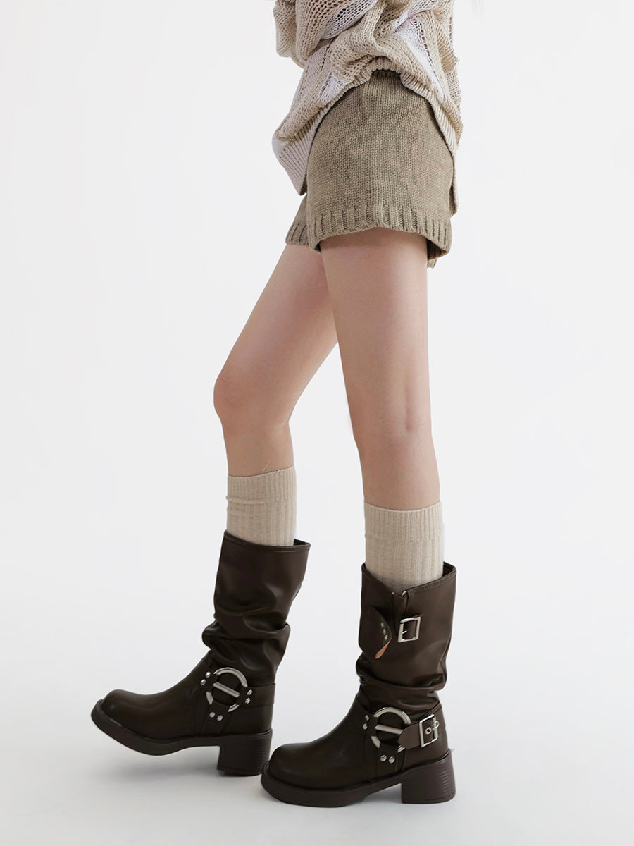 Beige-Socks-Women's