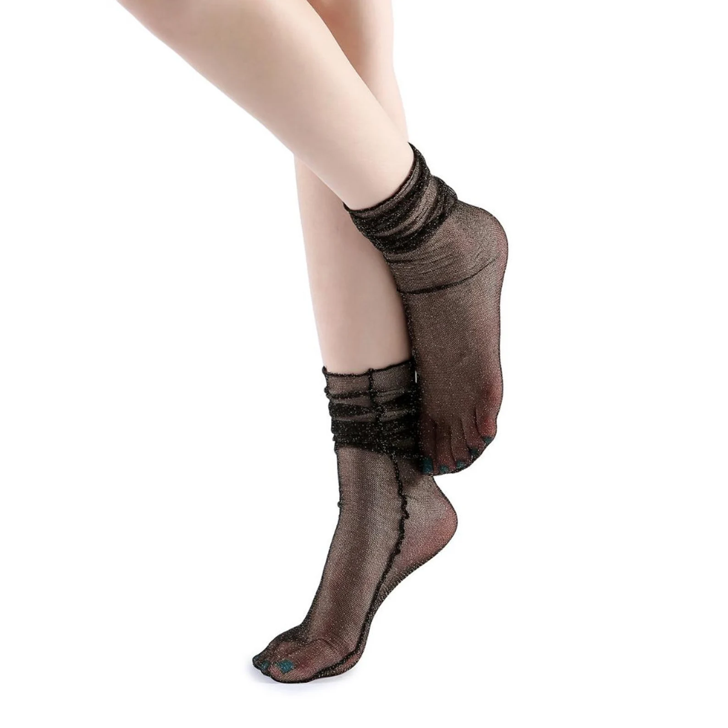 Diamond Sheer Crew Sock