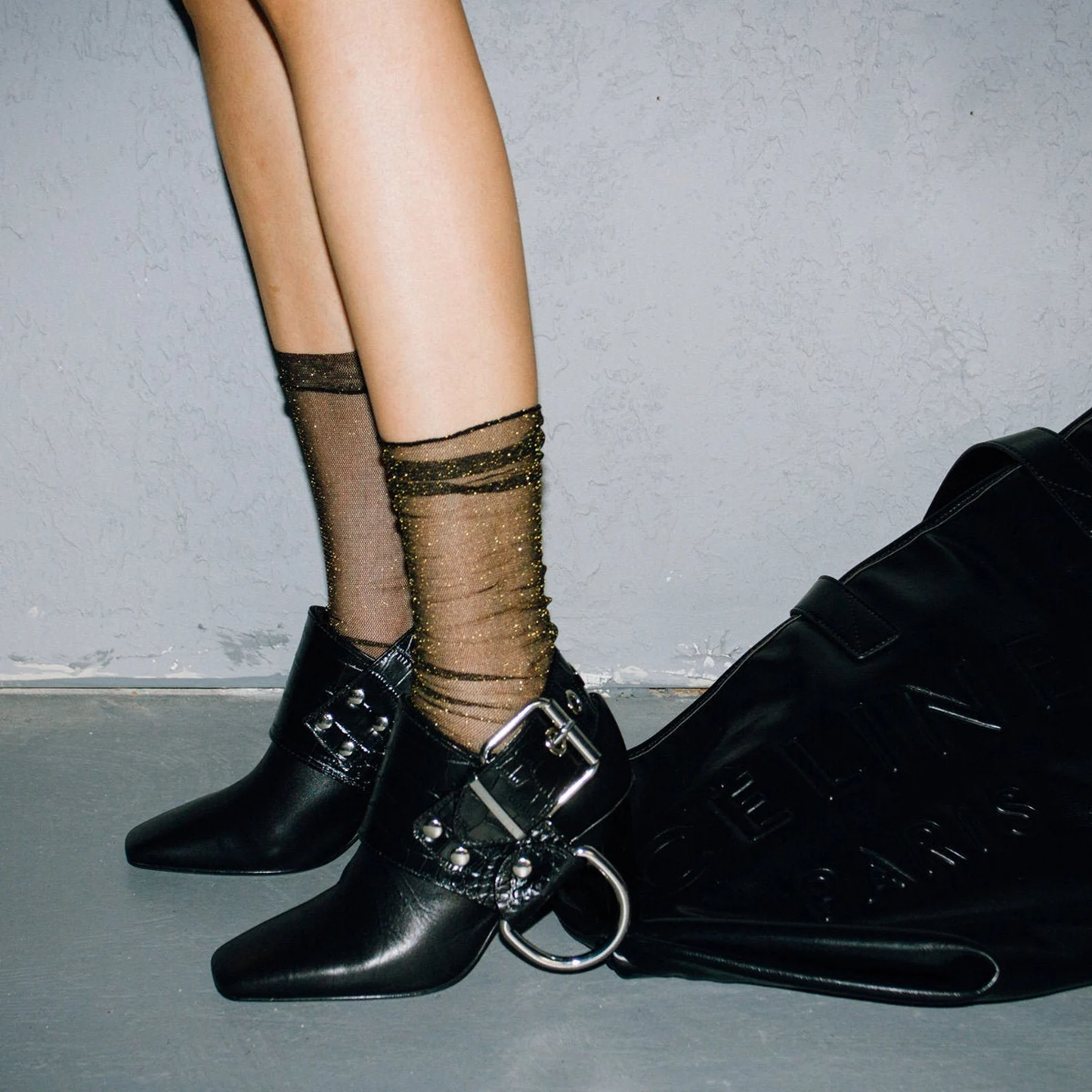 Diamond Sheer Crew Sock