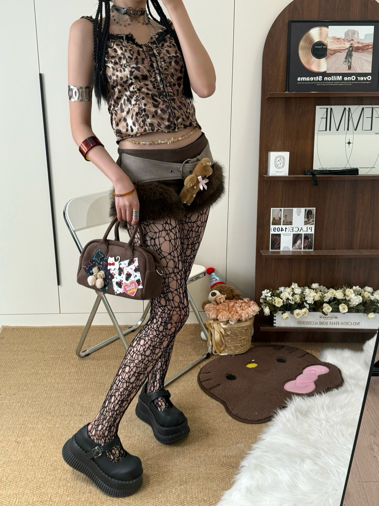 Irregular-Knit-Black-Fishnet-Tights